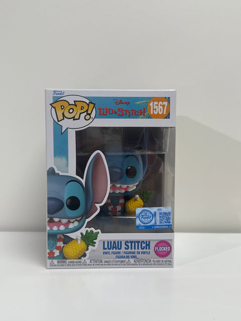 Lilo & Stitch - Luau Stitch Flocked Pop! Vinyl