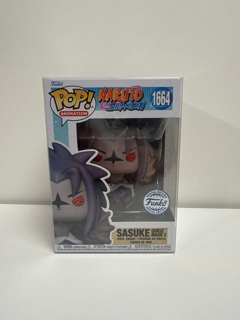 Funko Pop Sasuke Curse Mark #1664 Naruto Shippuden Vinyl Figure