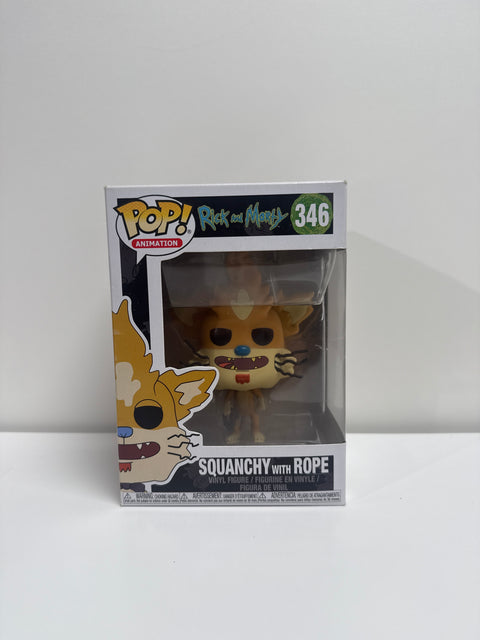 Funko POP! Rick and Morty Squanchy with Rope
