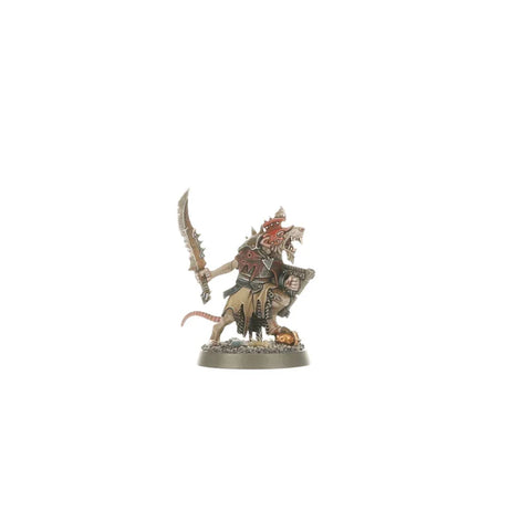 Fantasy rat warrior miniature with sword and shield for tabletop games and collectibles