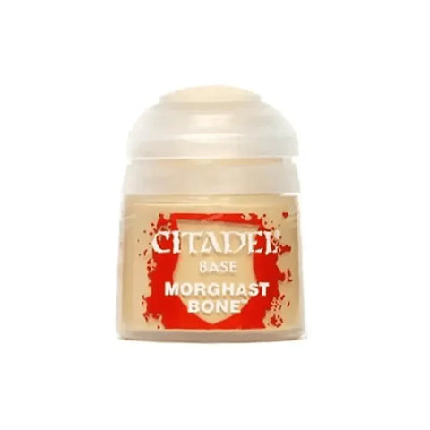 Citadel Base Morghast Bone miniature paint pot on white background