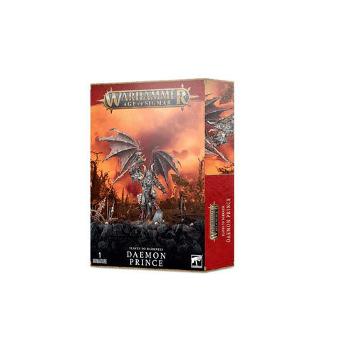 Warhammer Age of Sigmar Daemon Prince miniature box, fantasy tabletop model kit