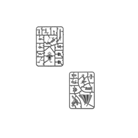 Warhammer 40K Space Marines Primaris Captain plastic model sprues, unassembled parts