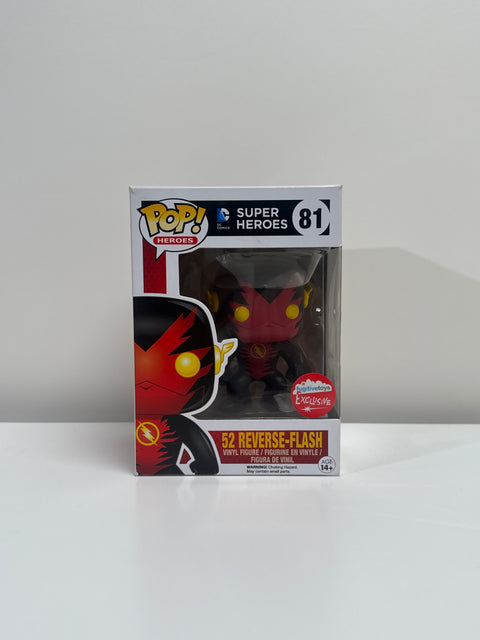 52 Reverse-FLASH 81 Super Hero Funko Pop Vinyl