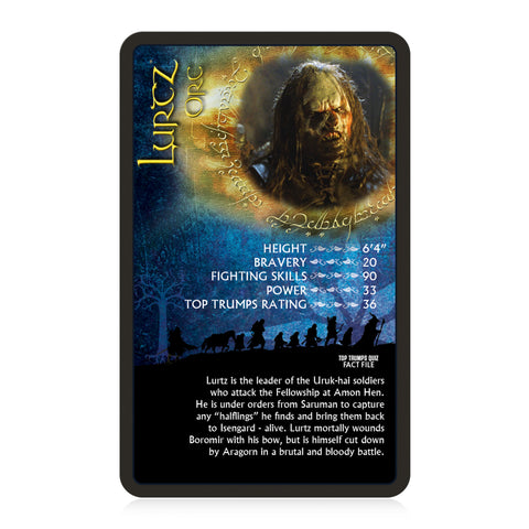 Lord of the Rings Top Trumps Battlemat