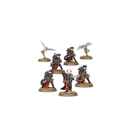 Warhammer Adepta Sororitas Retributor Squad miniatures with detailed armor and weapons