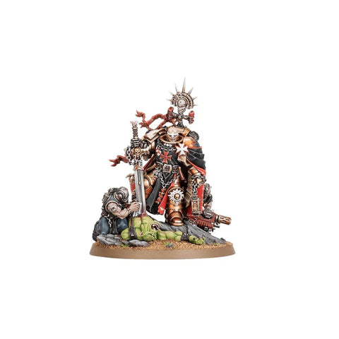 Warhammer Black Templars High Marshal Helbrecht miniature figure with ornate armor and sword
