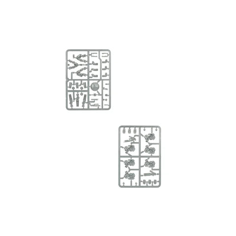 Tau Empire Stealth Battlesuits plastic model kit sprues for tabletop gaming