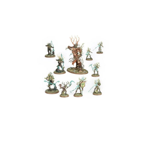 Painted Sylvaneth Spearhead Age of Sigmar miniatures tabletop fantasy game set