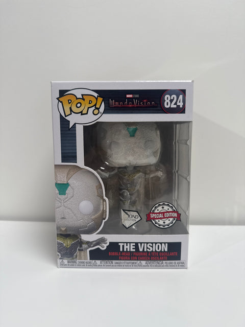 THE VISION GLITTER 824 WANDAVISION Funko Pop Vinyl
