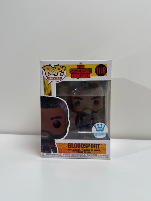 Unmasked Bloodsport Suicide Squad 1118 Funko Shop Pop Vinyl New in Box