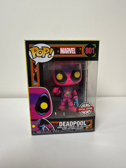 Deadpool (Blacklight) (Preowned) – Funko Pop! Vinyl Figure | Marvel