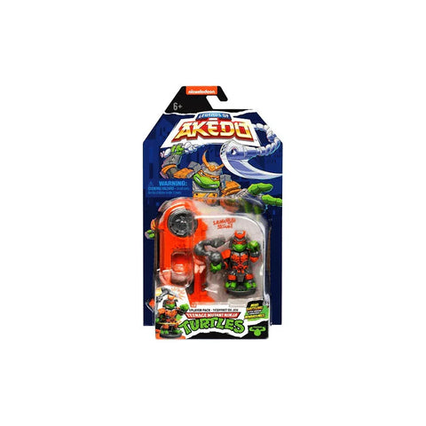 Akedo Teenage Mutant Ninja Turtles mini battling action figure toy in retail packaging