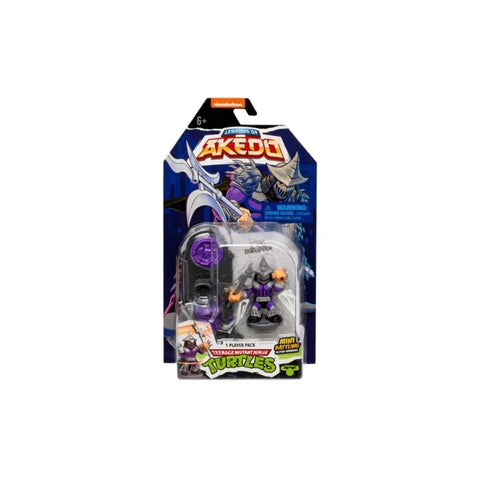 Akedo Teenage Mutant Ninja Turtles Shredder mini battling action figure toy in packaging