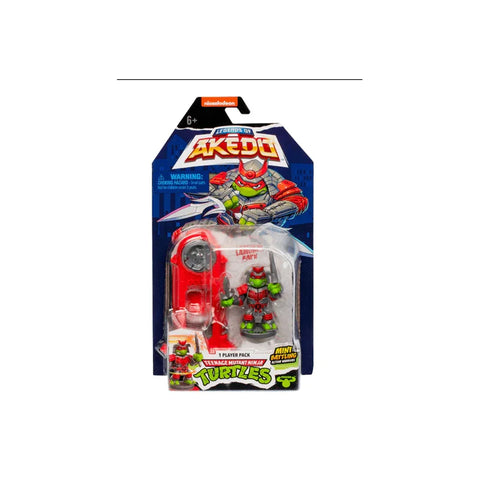 Akedo Teenage Mutant Ninja Turtles Samurai Raph action figure toy in retail packaging
