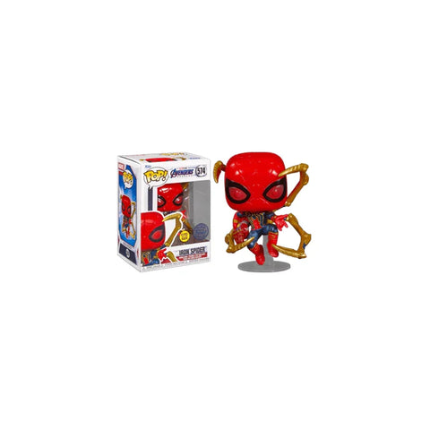 Iron Spider with Nano Gauntlet Funko Pop vinyl figure Avengers Endgame collectible toy