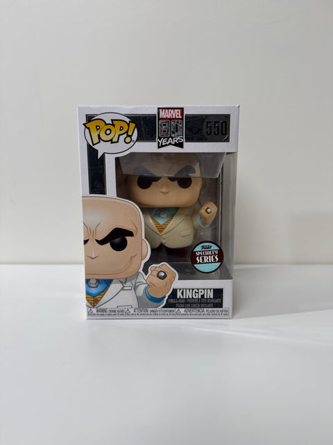 Kingpin (Preowned) – Funko Pop! Vinyl Figure | Marvel 80 Years | Specialty Series Limited Edition #550