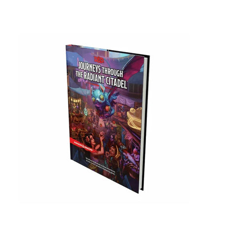 Dungeons & Dragons Journeys Through the Radiant Citadel book with colorful fantasy cover art
