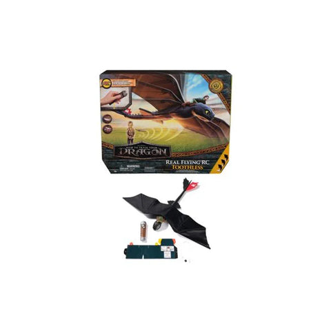 How to Train Your Dragon real flying Toothless remote control toy set with box and accessories.