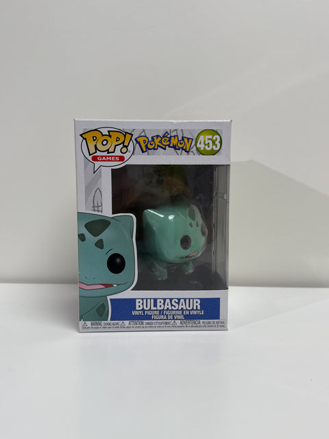 Pokemon Bulbasaur Flocked ECCC Exclusive Pop! Vinyl Figure