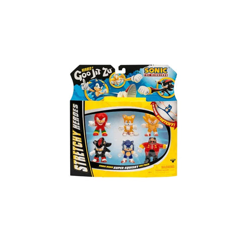 Heroes of Goo Jit Zu Sonic the Hedgehog minis 6 pack collectible toy figures