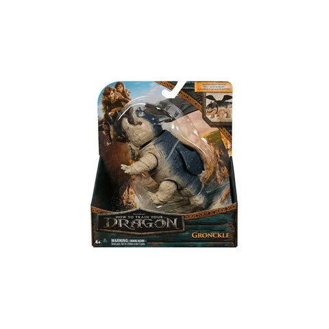 How to Train Your Dragon Gronckle toy figure in retail packaging, collectible gift