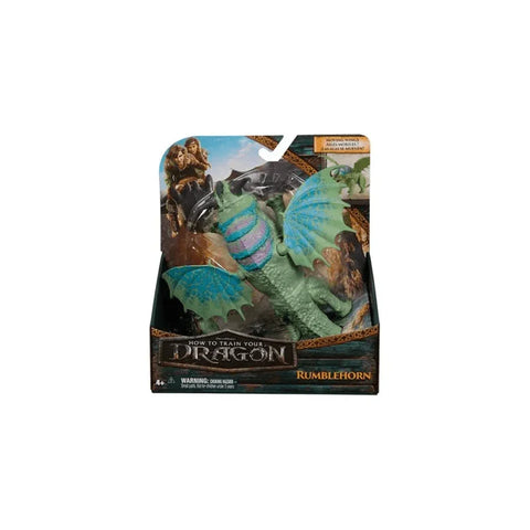 How to Train Your Dragon Rumblehorn toy figure in display packaging