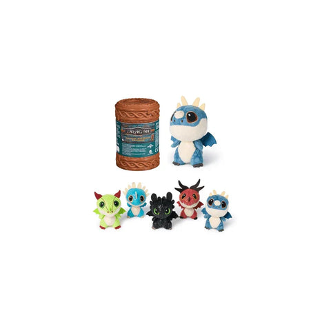 Adorable dragon plush toys in assorted colors with collectible packaging, perfect for kids and collectors.