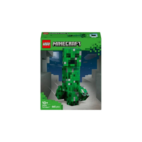 LEGO Minecraft The Creeper 21276 building set box, 665 pieces, for ages 10 and up