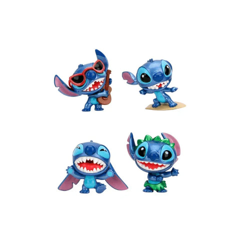 Assorted Stitch collectible figurines from Lilo & Stitch, playful poses, kids toy set