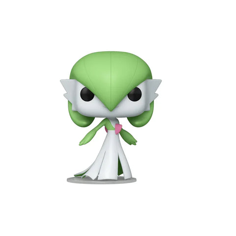 Gardevoir Pokémon Funko Pop vinyl figure collectible toy with green hair and white dress