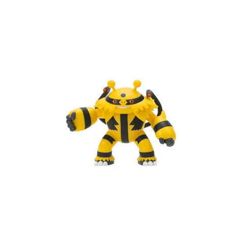 Electivire action figure toy, yellow and black, posed on white background, collectible figurine