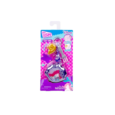 Disney Real Littles Tiny Tins Little Mermaid keychain toy collectible in packaging