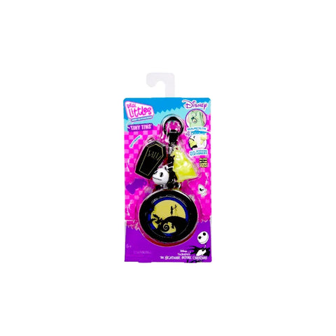 Disney Nightmare Before Christmas keychain toy set with character charms on pink packaging