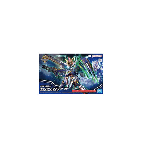 SDW Heroes Captain Qanta GF action figure model kit box with colorful robot illustration