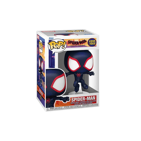 Spider-Man Across the Spider-Verse Funko Pop vinyl figure collectible in box