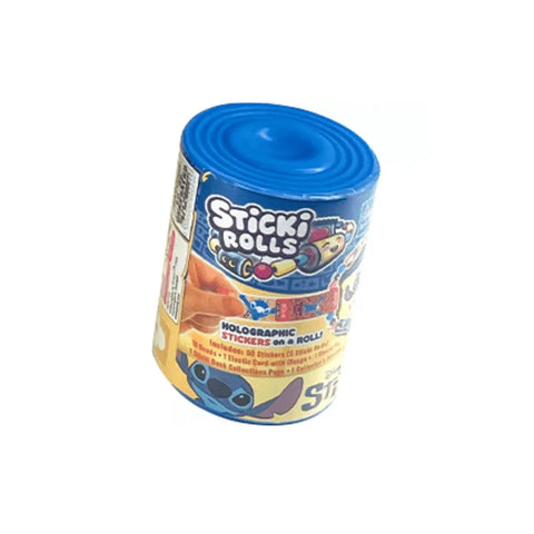 Sticki Rolls Disney Stitch holographic sticker roll capsule toy collectible