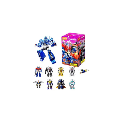 Transformers Galaxy Force action figures with collectible robot toys and packaging