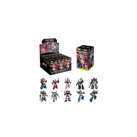 Transformers Galaxy Version action figures with display box, collectible toys for fans and kids