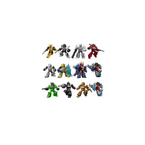 Transformers action figures collection, colorful robot toys for kids and collectors