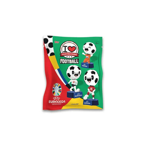 UEFA Euro 2024 I Love Football collectible figurines blind bag with cartoon football characters