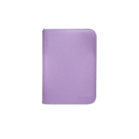 card binder purple Ultra Pro Vivid 4-Pocket Zippered Pro-Binder: Purple – Games and Toys