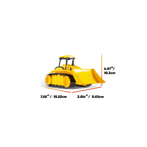 Tonka- Steel Classics Assortment 1:32 (Dump Truck, Bulldozer, Excavator)