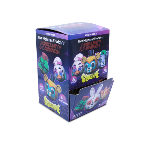 Five Nights at Freddy's Security Breach SquishMe collectible toy display box