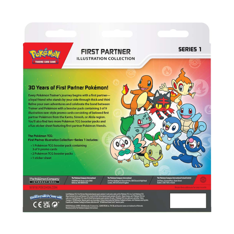Pokémon TCG: First Partner Illustration Collection—Series 1