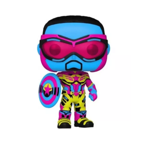 Captain America (Blacklight) (Preowned) – Funko Pop! Vinyl Figure | Marvel