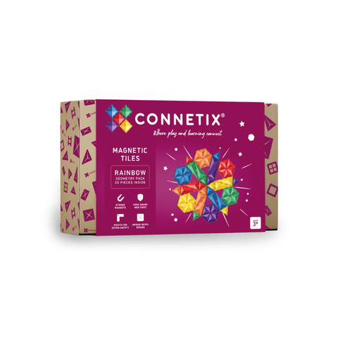 Rainbow Geometry Pack 30 pc