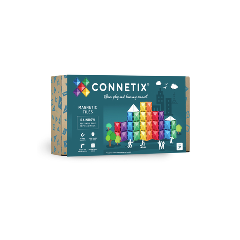 Rainbow Rectangle Pack 18 pc