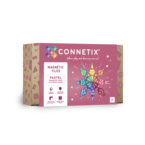 Pastel Geometry Pack 40 pc