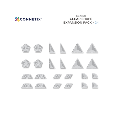 Clear Shape Expansion Pack 24 pc